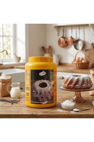 Kabartma Tozu 2 Kg Pasta, Kek Ve Hamur İşleri İçin Profesyonel Kabartıcı