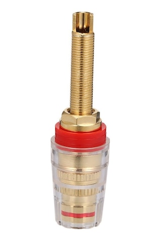 Trendooze 24k Altın Kaplama Uzatmalı Kablo, 4mm Muz Fiş, Yüksek Ses, 2 Adet Set