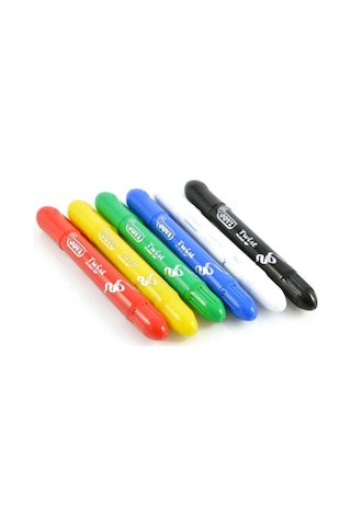 Twist Stick 30 Adet Yüz Boyama Kalemi 6 Renk 1 Paket 30 Adet