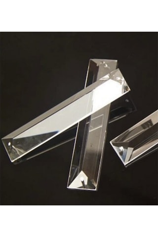 Şeffaf Tabut Avize Taşı 100X20 Mm 10 Adet
