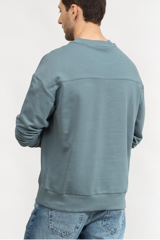 Calvin Klein Calvın Kleın Erkek Sweatshırt K10k113763-cfq K10k113763-cfq Mavi Mavi