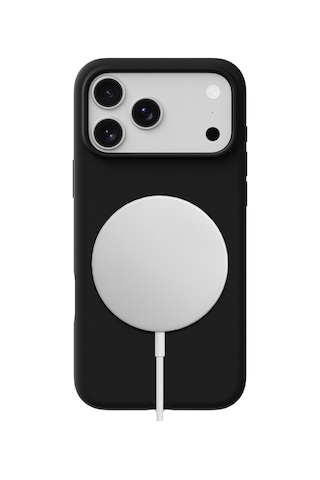 Buff Apple iPhone Uyumlu 18 Pro Max/17 Pro Max Magsafe Rubber Fit Kılıf Black Siyah