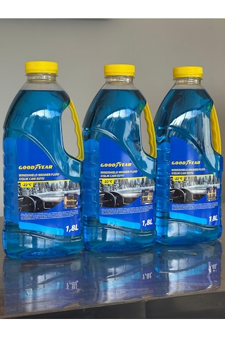 Kışlık Antifrizli Cam Suyu 3 Adet 1,8 X3 Litre -22 Derece