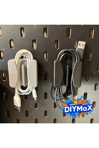 Skadıs Kablo Tutucu,usb Ve Şarj Kalbo Düzenleyici 3 Adet