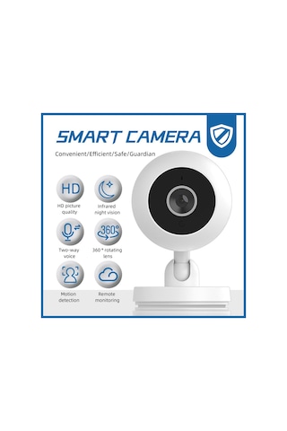 Geeroyoo Ev Güvenliği İçin Wi-fi Bağlantılı 1080p Hd Gece Görüşlü A2 Bebek İzleme Kamerası Diğer