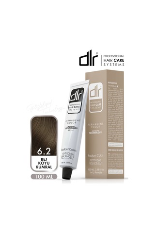 Dlr Color Saç Boyası 100ml 6.2 Bej Koyu Kumral - Profesyonel Kuaför Kalitesinde Renk Ve Parlaklık