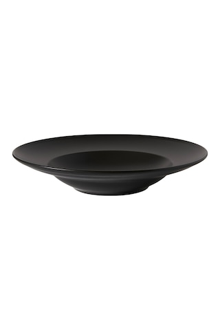 Güral Reno 26 Cm Bone Makarna Tabağı - Bodrum Siyah 2732338