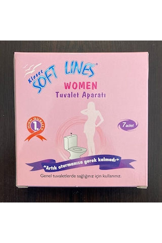 Kloset Soft Lines 3 Kutu Hijyenik Kullan At Kadın Tuvalet Aparatı