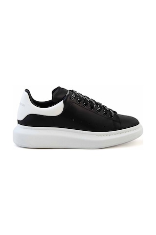 Alexander Mcqueen Erkek Spor & Sneaker Ayakkabı 553680 Black-white