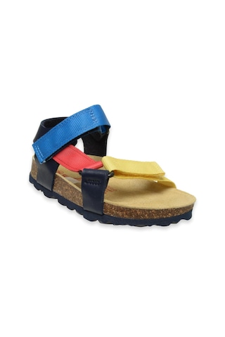 Superfit 000116-p Fussbettpantoffel Lacivert Çocuk Sandalet Lacivert