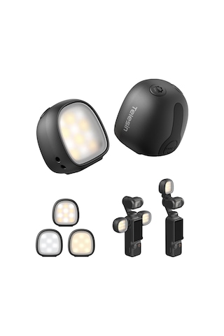 Telesin Osmo Pocket 4 İçin Dolgu Işığı 2'li Set