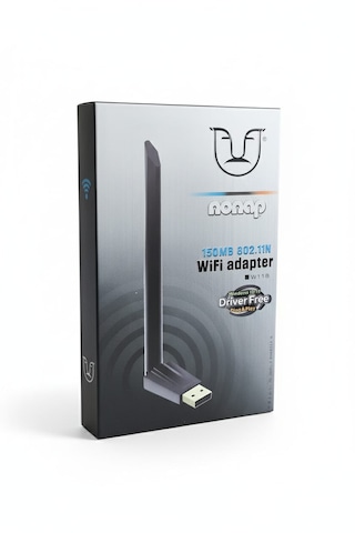Nonap W116 Tv Uydu Cihazları Pc 150mbps Wireless Antenli Wifi Adaptör