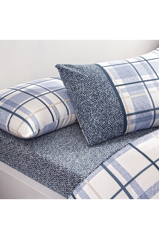 Taç Ares Flanel Tek Kişilik Nevresim Takımı Mavi 000001000049792002 Mavi