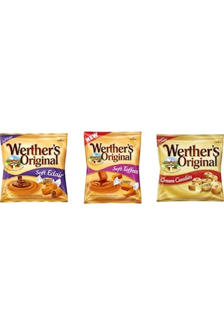 Werther's Original Karamel Dünyası - 3'lü Set