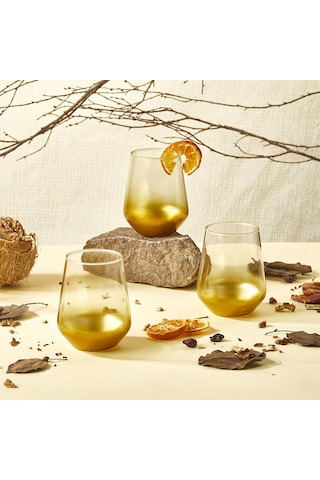 Safir 3'lü Meşrubat Bardağı 425 Ml 001