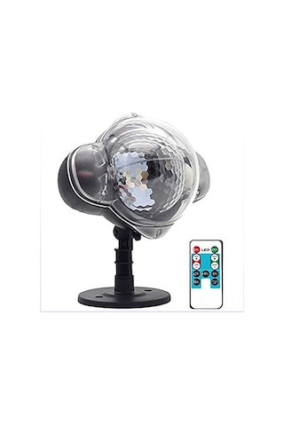 Maiyame Ip65 Su Geçirmez Dış Mekan Led Işığı, Uzaktan Kumanda Ve Zamanlayıcı İle Kar Tanesi Projeksiyonu, Noel Partileri Ve Dış Mekan Aydınlatması