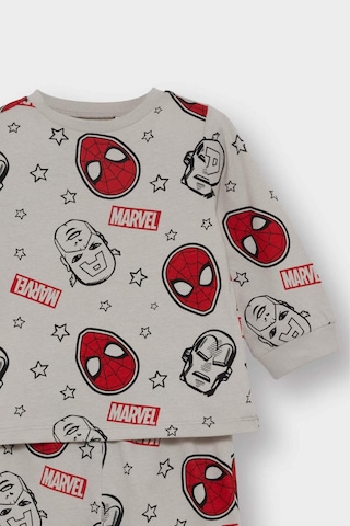 Defacto %100 Pamuklu Marvel Comıcs Beli Lastikli Pijama Takımı Erkek Bebek F4579A525WN