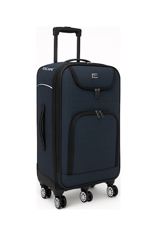 Louisiana Polo Büyük Boy Kumaş Valiz Lacivert 2308 Lacivert