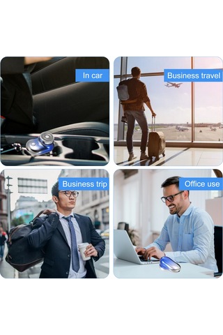 Gajeena Erkekler İçin Usb Şarjlı Mini Tıraş Makinesi - Yeşil Renk Seçeneği