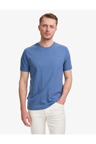 Pierre Cardin Erkek İndigo Melanj Tişört Basic 50325299-vr155