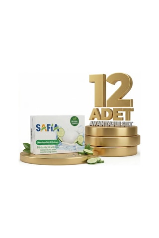 Safia Salatalık Nemlendirici Sabun 12x90 Gr