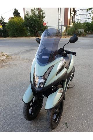 Motocam Yamaha Tricity 125 Ön Cam 2014-2026 Model 60cm Füme Renkli 4mm