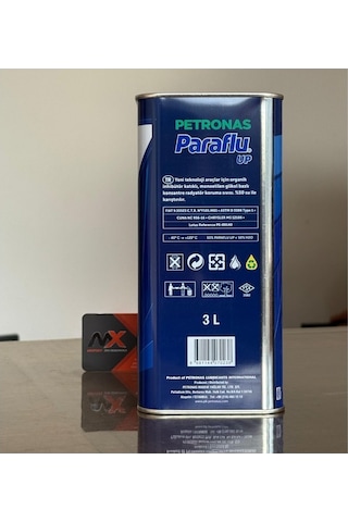 2025 Üretimli Petronas Paraflu Up Kırmızı Organik Konsantre Antifriz 3 L Pro Tective -40 C+125 C Kırmızı
