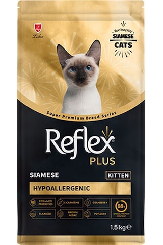 Reflex Plus Hypoallergenic Siamese Yavru Kedi Maması 1500 G