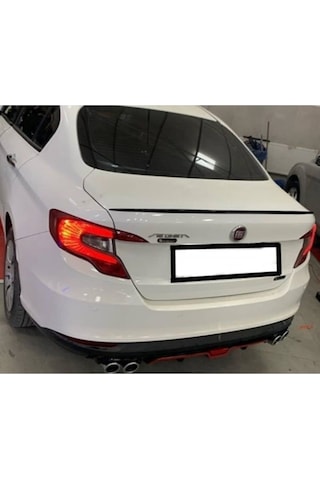 Fiat Egea/fiat Tıpo İle Uyumlu 2015-2024 Piano Black Bagaj Spoiler