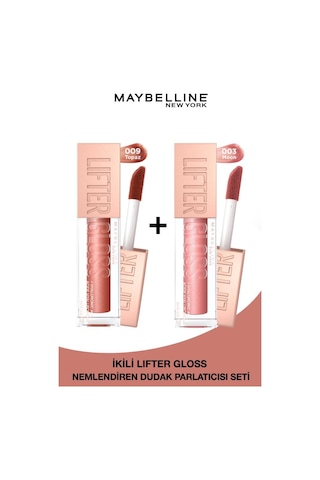 Lifter Gloss Nemlendirici Dudak Parlatıcısı 003 Moon & 009 Topaz pktlftrglsmntpz-9134 Diğer