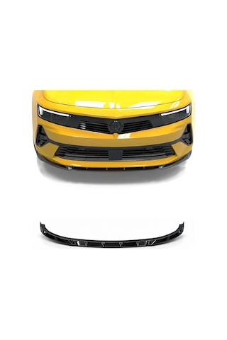 Opel Astra L 2020-2026 Ön Tampon Eki Lip Piano Black