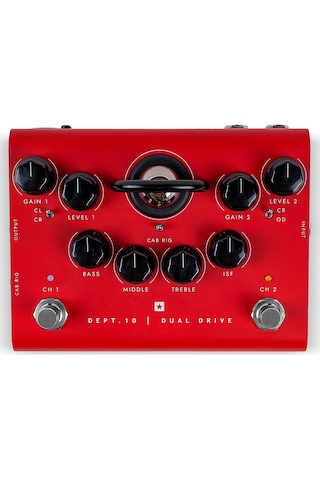 Blackstar Dept. 10 Dual Drive 2-khannel Tube Overdrive Pedalı Amped 3