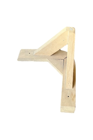 Ahşap Ham Ayak 15 Cm Kelebek Ham