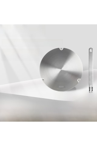 Monyee Ticari Mutfak Isıtma Dağıtıcı Tabanı - Gaz Ve Elektrik Ocakları İçin Isı Yalıtımı, Tencere Koruma Ve Verimli Pişirme 22cm