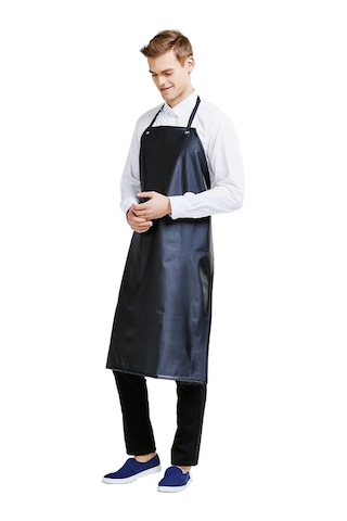 Asit ve Kimyasal Önlüğü - Pvc Önlük - Lacivert 70×110 Cm - Unisex