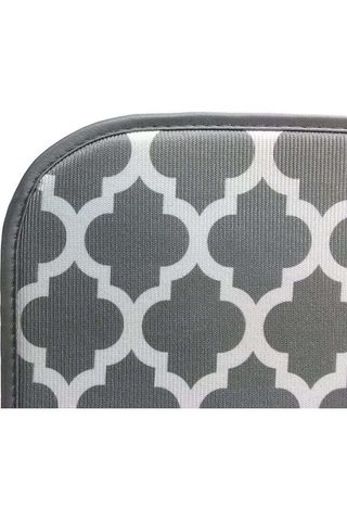 Vkemall Beyaz Örgü Desenli Çift Taraflı Mikrofiber Mutfak Kurulama Bezi, 18x24 İnç Beyaz