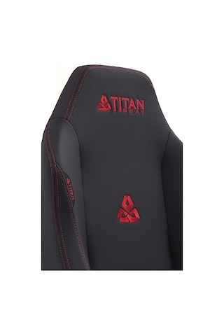 Tıtanseat Throne Leather Oyuncu Koltuğu Kırmızı Diğer