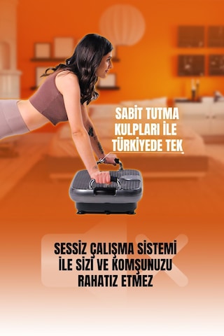 TeknoGerman Plus Model Yüksek Titreşimli ve Spor Cihazı