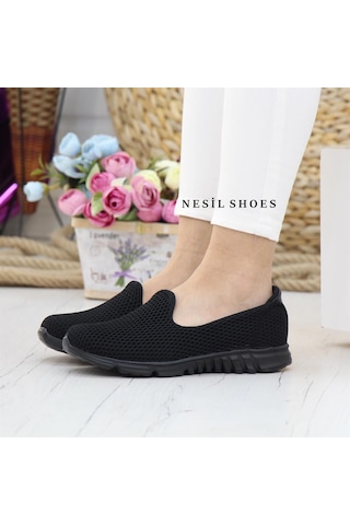 Nesil Shoes Dvm 901 Siyah Anatomik Esnek Kadın Yürüyüş Ayakkabısı-siyah Siyah