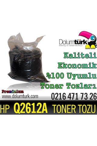 Tonerturk Hp Q5942A / Q5942X Toner Dolum Tozu 1000Gr