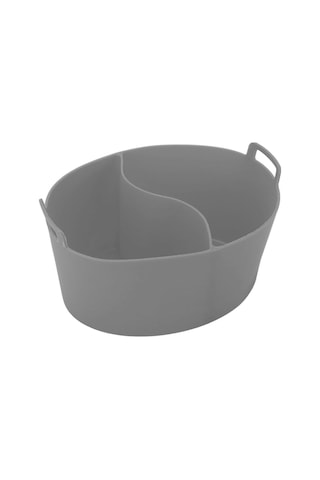 Yavaş Pişirici Astarı Gıda Sınıfı Silikon Sızdırmaz Yeniden Kullanılabilir Isıya Dayanıklı Tencere Bölücü Astarı Gri Diğer