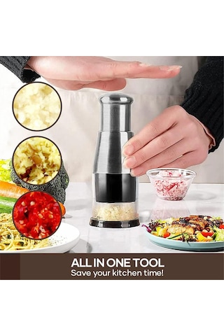 Adet Manuel Presli Doğrayıcı Manuel Presli Doğrayıcı Gümüş