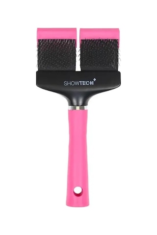 Show Tech+ Flex Groom Esnek Pedli Yumuşak Pinli Kedi Köpek Fön Fırçası Double