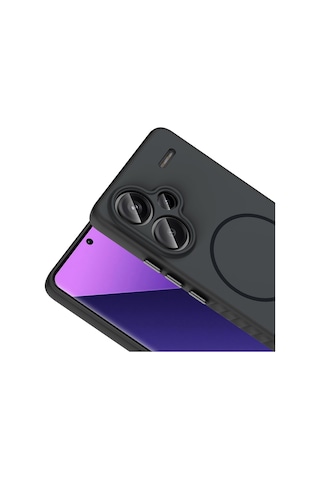 Teleplus Xiaomi Redmi Note 13 Pro Plus Kılıf Manyetik Şarj Özellikli Tea Olid Kapak