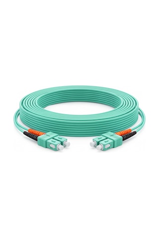 Alfafonet Sc/pc-sc/pc Multimode Om3 Dupleks 10 Metre Fiber Patch Cord