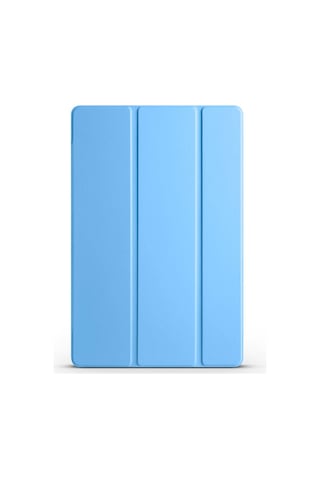 Goocamp Galaxy Tab A9 Plus Uyumlu Smart Cover Standlı 1-1 Kılıf-mavi Tablet Kılıfı