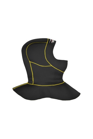 Kosona 3mm Kalın Neopren Dalış Şapka: Kışın Isı Sağlar, Su Altı Sporları İçin Esnek Ve Isı Tutucu - Sarı Çizgili M Boyu