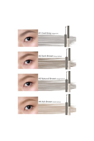 Peripera Speedy Skinny Browcara 01 Cool Gray