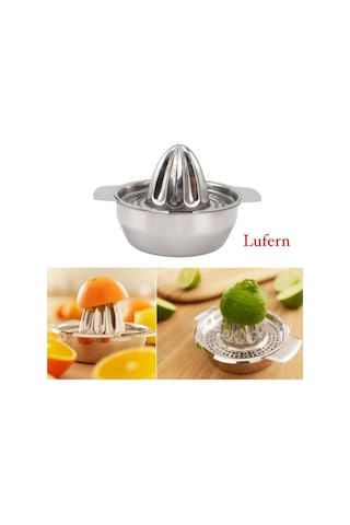 Yüksek Kaliteli Paslanmaz Çelik Limon Ve Nar Sıkacağı Portakal Narenciye Süzgeç Kompakt Taşınabilir Çok Renkli