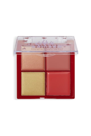 I Heart Revolution Sweet Chilli Cream Blush & Highlight Quad